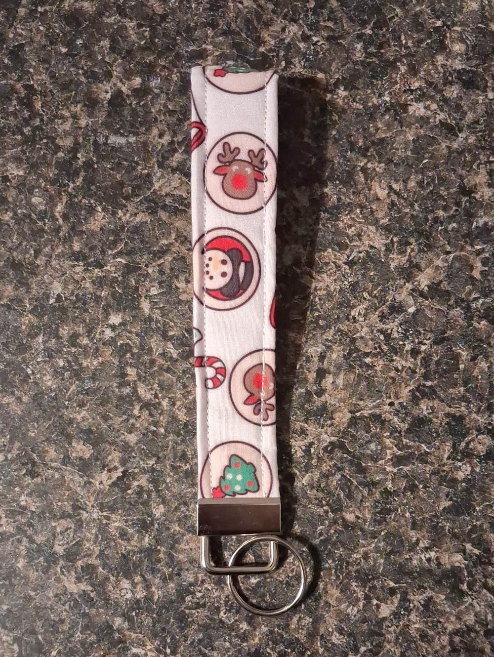 CHRISTMAS HANDMADE KEYCHAIN!!